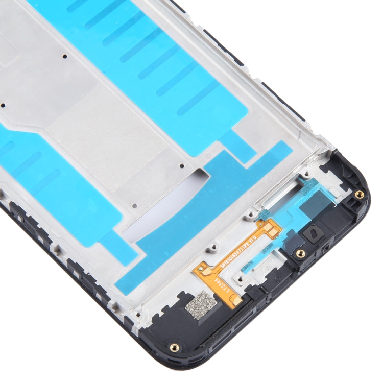 Plaque de lunette de cadre central pour ZTE Blade A73 4G