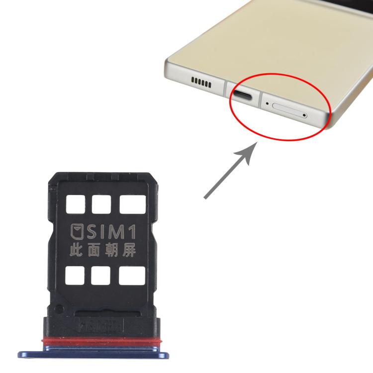 For ZTE nubia Z70 Ultra NX733J NX736J SIM + SIM Card Tray