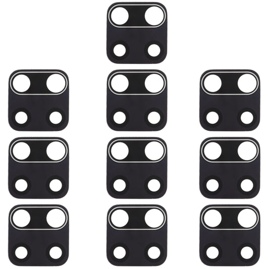 Objectif de caméra arrière 10 PCS pour Xiaomi Redmi Note 9 / Redmi 10X 4G