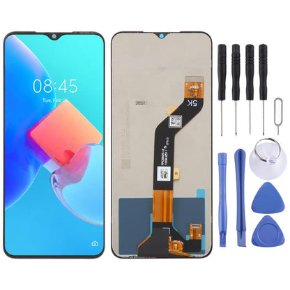 Écran LCD TFT pour Tecno Spark 8C avec assemblage complet du numériseur