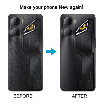 For ZTE nubia Neo 3 Plastic Battery Back Cover with Camera Lens Cover