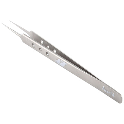 Pincettes de réparation de précision Aaa-14, pointe longue en acier inoxydable
