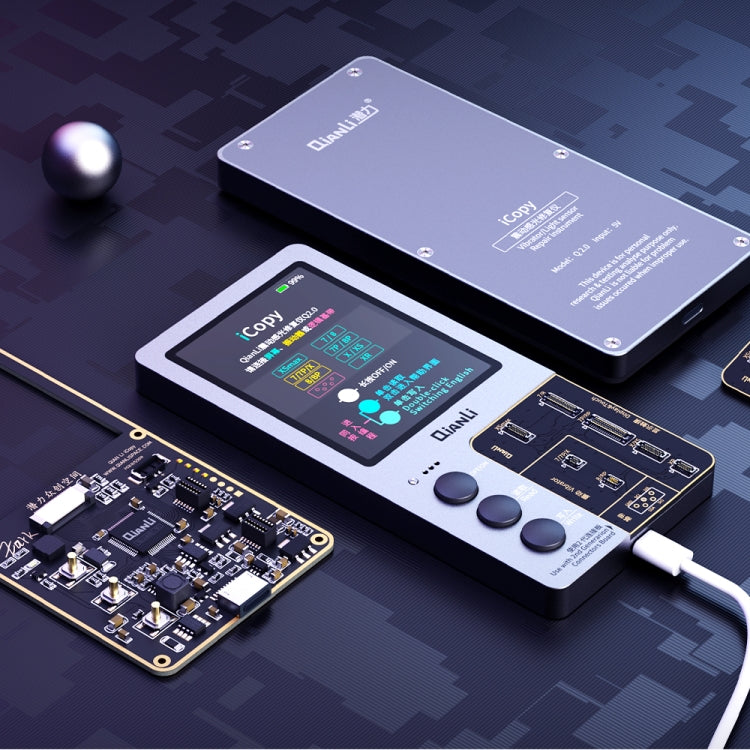 Qianli iCopy Plus 3 en 1 programmeur de réparation de couleur d'écran LCD d'origine pour iPhone