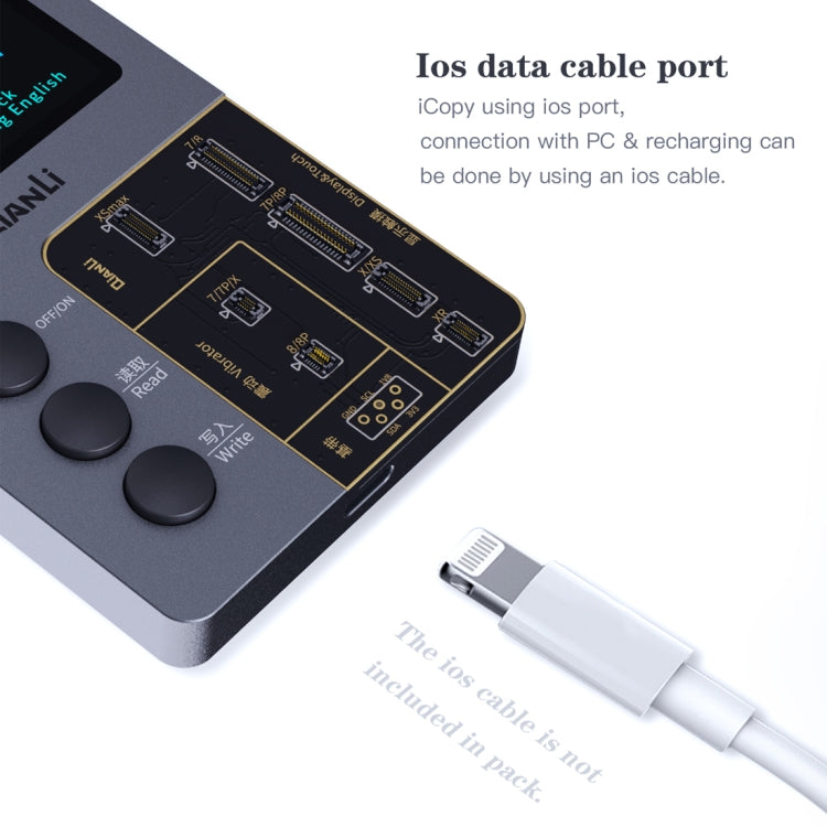 Qianli iCopy Plus 3 en 1 programmeur de réparation de couleur d'écran LCD d'origine pour iPhone