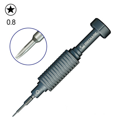 Mortier mécanique Mini iShell Five Star 0.8mm, tournevis de précision pour réparation de téléphone