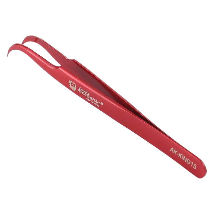 Pincettes incurvées MÉCANICIEN AK-KING15, pincettes durables à haute ténacité