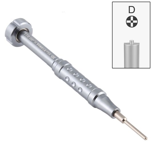 XL-655 3D antidérapant pointe croisée creuse lunette centrale 2.5 tournevis