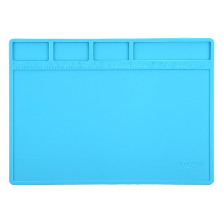 Tapis de réparation ESD isolant résistant à la chaleur TE-110, taille: 28 x 20 cm