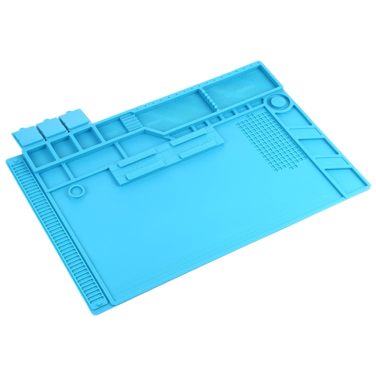 Tapis de réparation ESD résistant à la chaleur isolant S-170 avec magnétique, taille: 48 x 32 cm