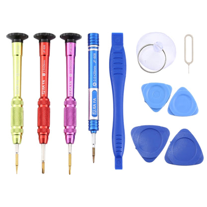 JIAFA Kit d'outils de tournevis d'outil à main de réparation 15 en 1 pour la série iPhone