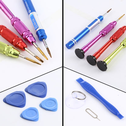 JIAFA Kit d'outils de tournevis d'outil à main de réparation 15 en 1 pour la série iPhone