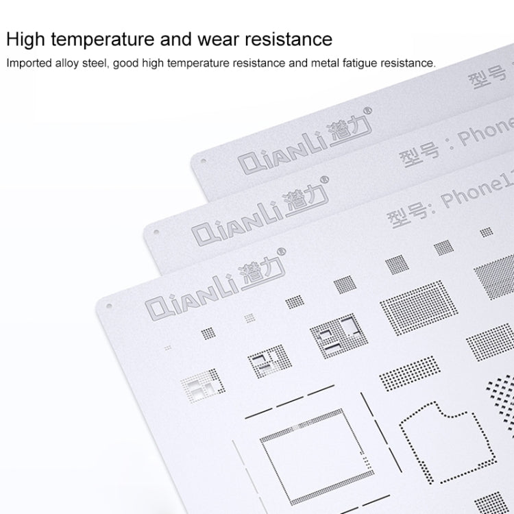Qianli QS02 pochoirs bourdon BGA Reballing plantation plaque en fer blanc pour iPhone 6s/6s Plus
