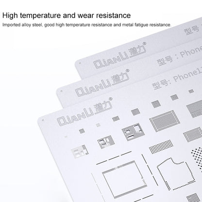 Qianli QS02 pochoirs bourdon BGA Reballing plantation plaque en fer blanc pour iPhone 6s/6s Plus