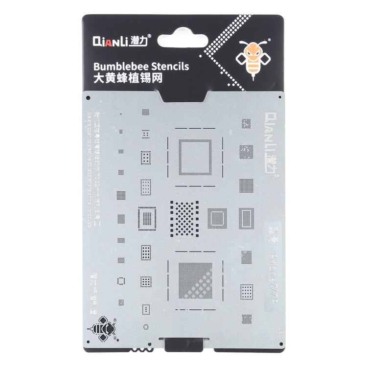 Qianli QS03 pochoirs bourdon BGA Reballing plantation plaque en fer blanc pour iPhone 7/7 Plus