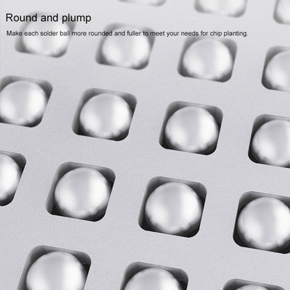 Qianli QS04 pochoirs bourdon BGA Reballing plantation plaque en fer blanc pour iPhone X/8/8 Plus