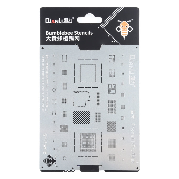 Pochoir bourdon de remplacement QIANLI QS06 pour iPhone 11/11 Pro/Max