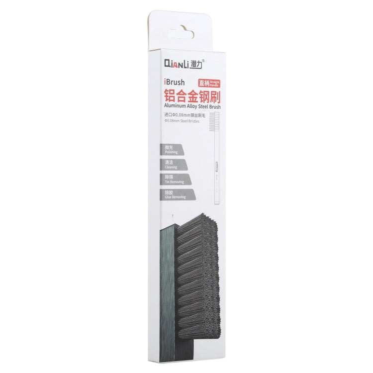 Qianli iBrush Brosse en acier allié d'aluminium à manche droit