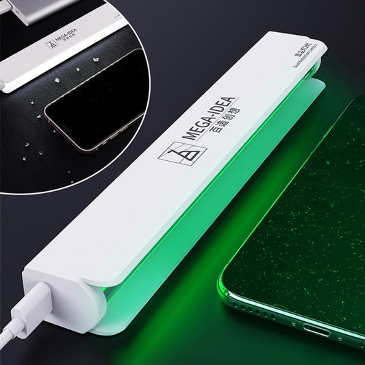 Afficher la lampe anti-poussière 2 écran LCD réparation lampe anti-poussière empreinte digitale anti-rayures changeur d'écran poussière lampe d'affichage pour téléphone portable LED verte