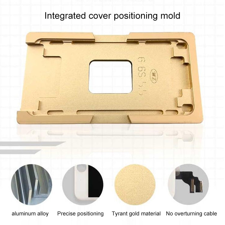 Moule de positionnement d'écran de presse avec ressort pour iPhone X / XS