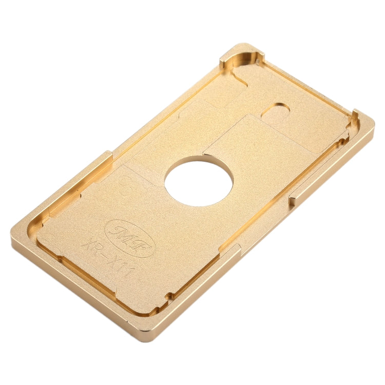 Moule de positionnement d'écran de presse avec ressort pour iPhone XR / 11