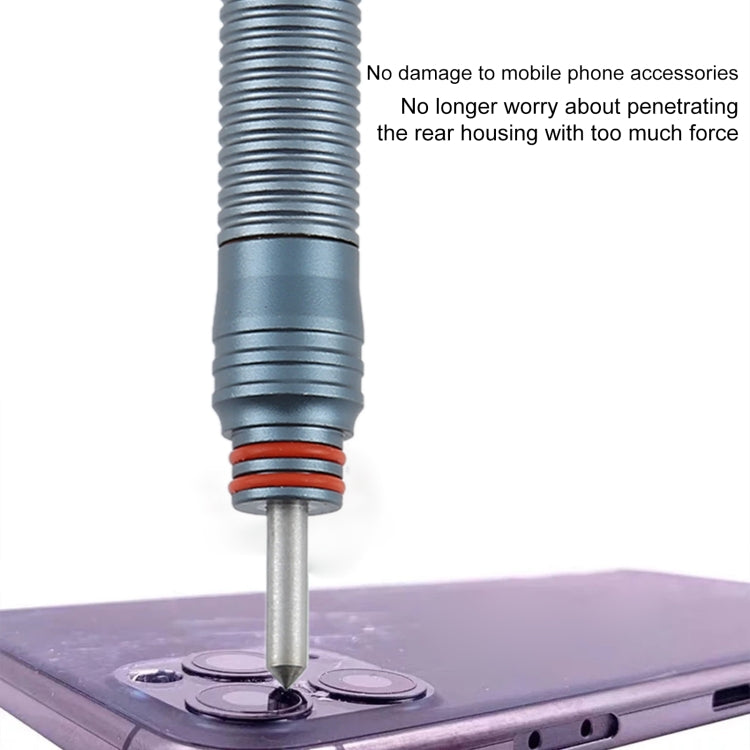 Gtoolspro G-002 – coque arrière en verre de téléphone à force réglable, stylo cassé
