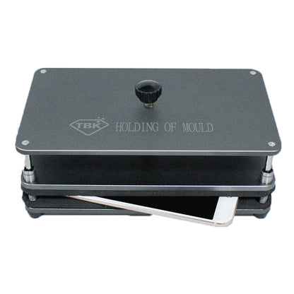 TBK TBK201 moule de maintien de pression universel moule d'ajustement d'écran de pression moule de compression de positionnement de couverture arrière de téléphone portable pour iPhone X