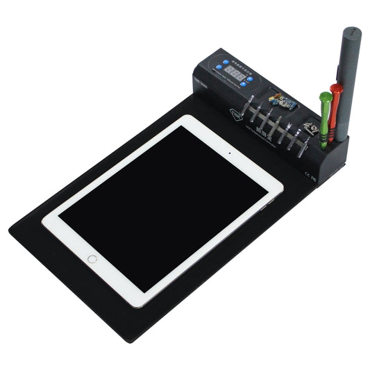 Machine de séparation de verre à écran tactile, contrôleur de température LCD sous vide TBK-568R 220V, avec boîte de rangement multifonction