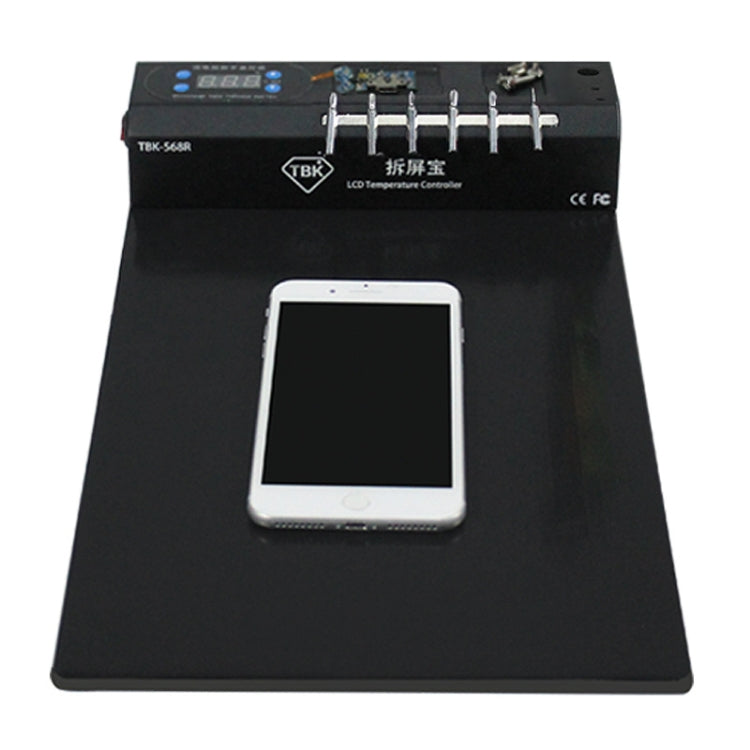 Machine de séparation de verre à écran tactile, contrôleur de température LCD sous vide TBK-568R 220V, avec boîte de rangement multifonction