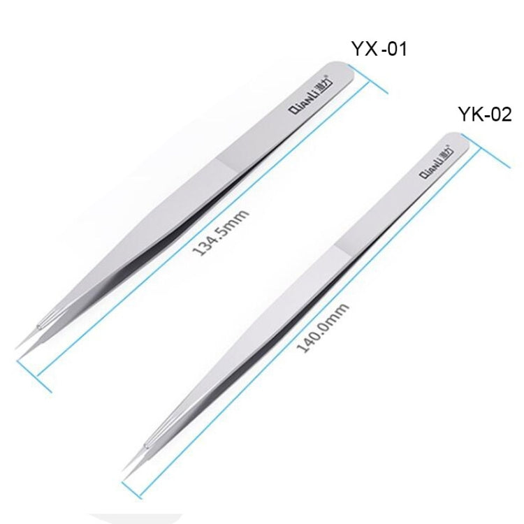 Qianli iNeezy YX-01 pince à épiler extra-pointue épaissie en acier inoxydable pince à épiler pointue