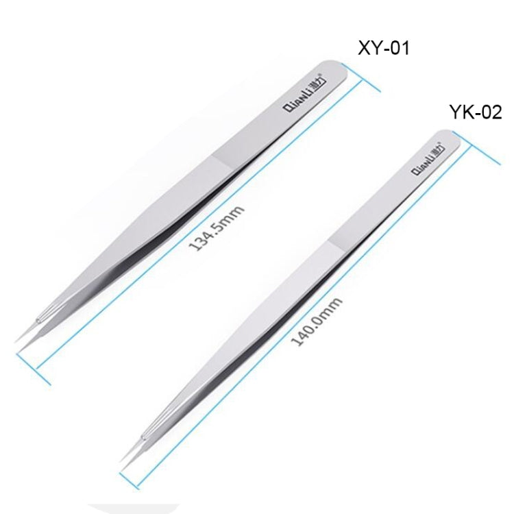 Qianli iNeezy YK-02 pince à épiler extra-pointue épaissie en acier inoxydable pince à épiler pointue