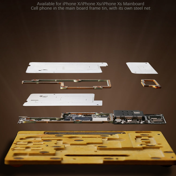 MECHANIC MR3 Plate-forme de plantation intermédiaire 3 en 1 pour iPhone X/XS/XS Max