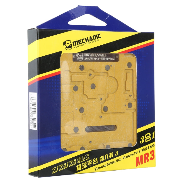 MECHANIC MR3 Plate-forme de plantation intermédiaire 3 en 1 pour iPhone X/XS/XS Max