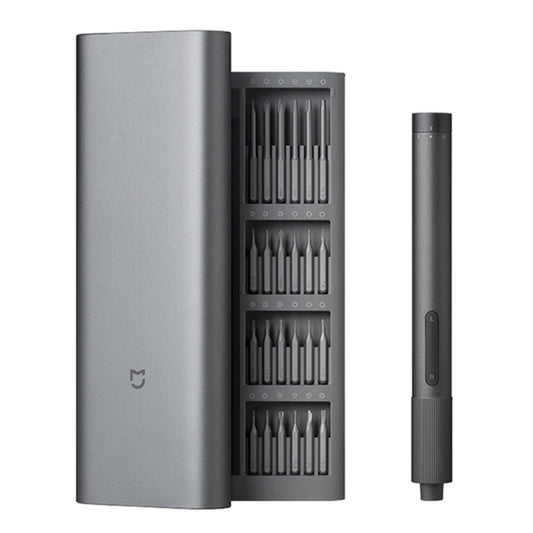 Kit de tournevis électrique de précision d'origine Xiaomi Mijia 25 en 1 boîtier en aluminium magnétique Rechargeable