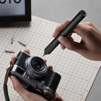 Kit de tournevis électrique de précision d'origine Xiaomi Mijia 25 en 1 boîtier en aluminium magnétique Rechargeable