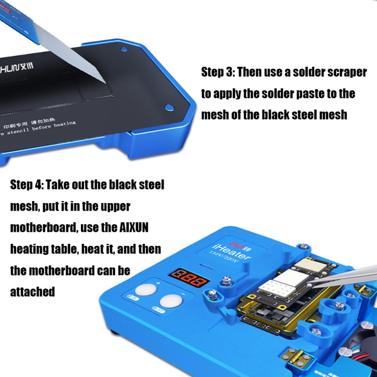 AIXUN FT06 Pro 6 en 1 plate-forme de reballage d'impression de PCB pour iPX-iP11 Pro Max