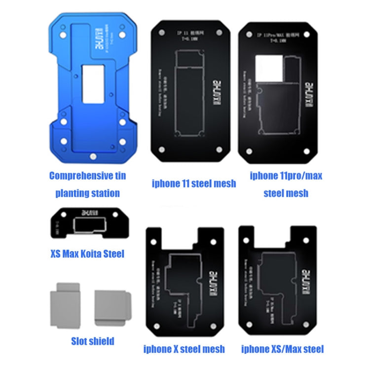 AIXUN FT06 Pro 6 en 1 plate-forme de reballage d'impression de PCB pour iPX-iP11 Pro Max