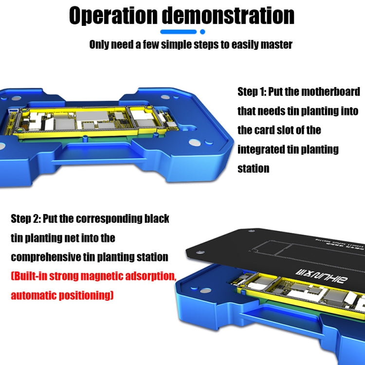 AIXUN FT06 Pro 6 en 1 plate-forme de reballage d'impression de PCB pour iPX-iP11 Pro Max