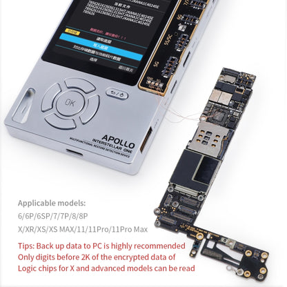 Qianli Apollo Interstellar One Dispositif de détection de restauration multifonctionnel (édition internationale) pour iPhone 11/11 Pro Max/11 Pro/X/XS/XS Max/XR/8/8 Plus/7/7 Plus