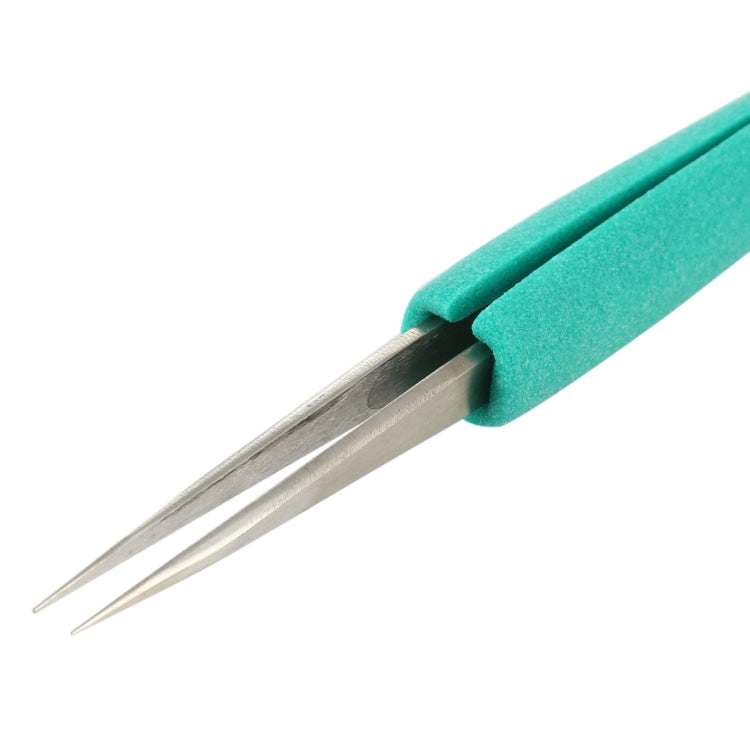 Pincettes antistatiques antidérapantes à pointe longue TZ-205N