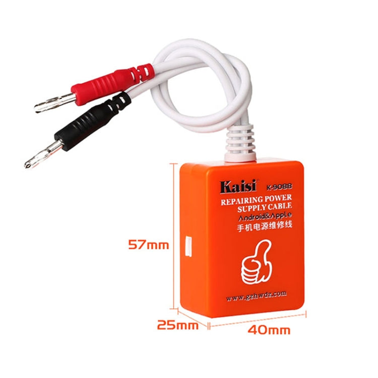 Kaisi K-9088 Câble d'alimentation de réparation pour Android/iPhone
