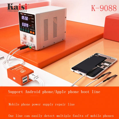 Kaisi K-9088 Câble d'alimentation de réparation pour Android/iPhone