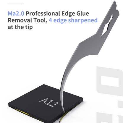 18 types de colle IC CPU 3 en 1 pour enlever le couteau fait à la main, MA:2.0