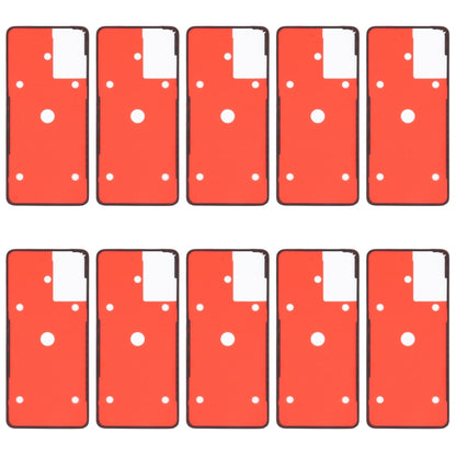 Pour OnePlus 8T / 9R 10 pièces adhésif de couverture de boîtier arrière
