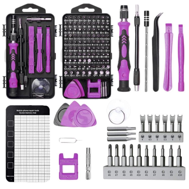 Kit de tournevis magnétique de précision 122 en 1