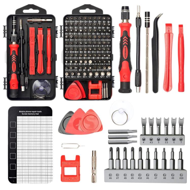 Kit de tournevis magnétique de précision 122 en 1