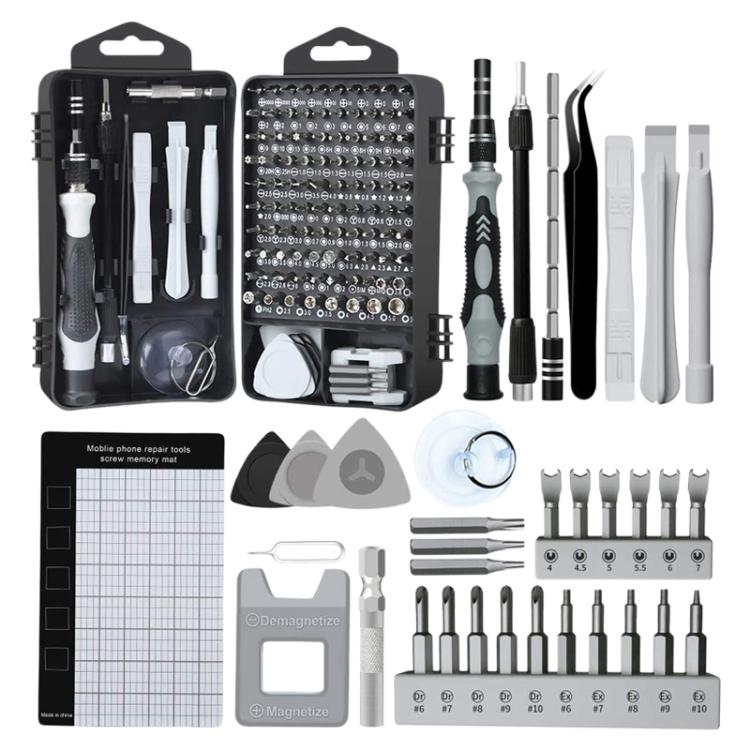 Kit de tournevis magnétique de précision 122 en 1