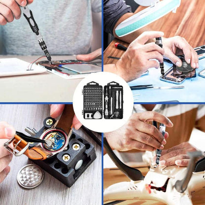 Kit de tournevis magnétique de précision 122 en 1