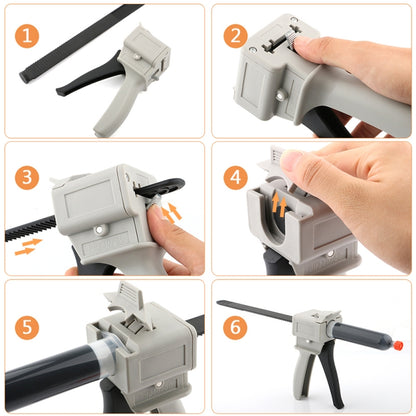 Pistolet de distribution de colle liquide Gel froid, outils de réparation de téléphones portables 30cc/55cc PUR