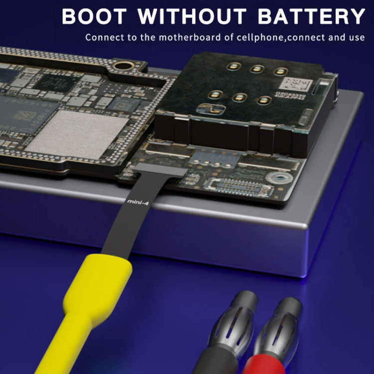 Câble de test de batterie de démarrage mécanique iP9 PRO pour iPhone 5-12 Pro Max / iPad Mini