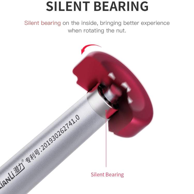 Q Ianli volant 3D manche en aluminium tournevis anti-puissant, stylo son lobe